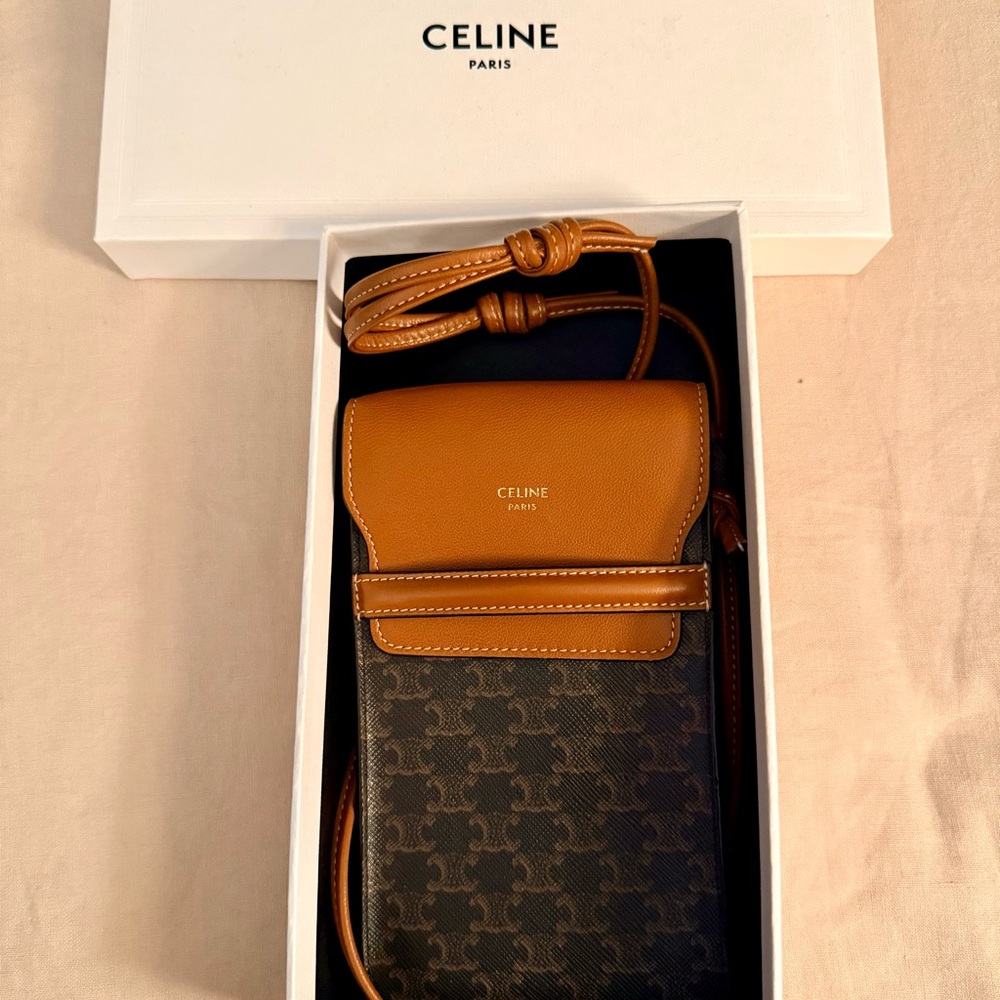 Celine phone pouch